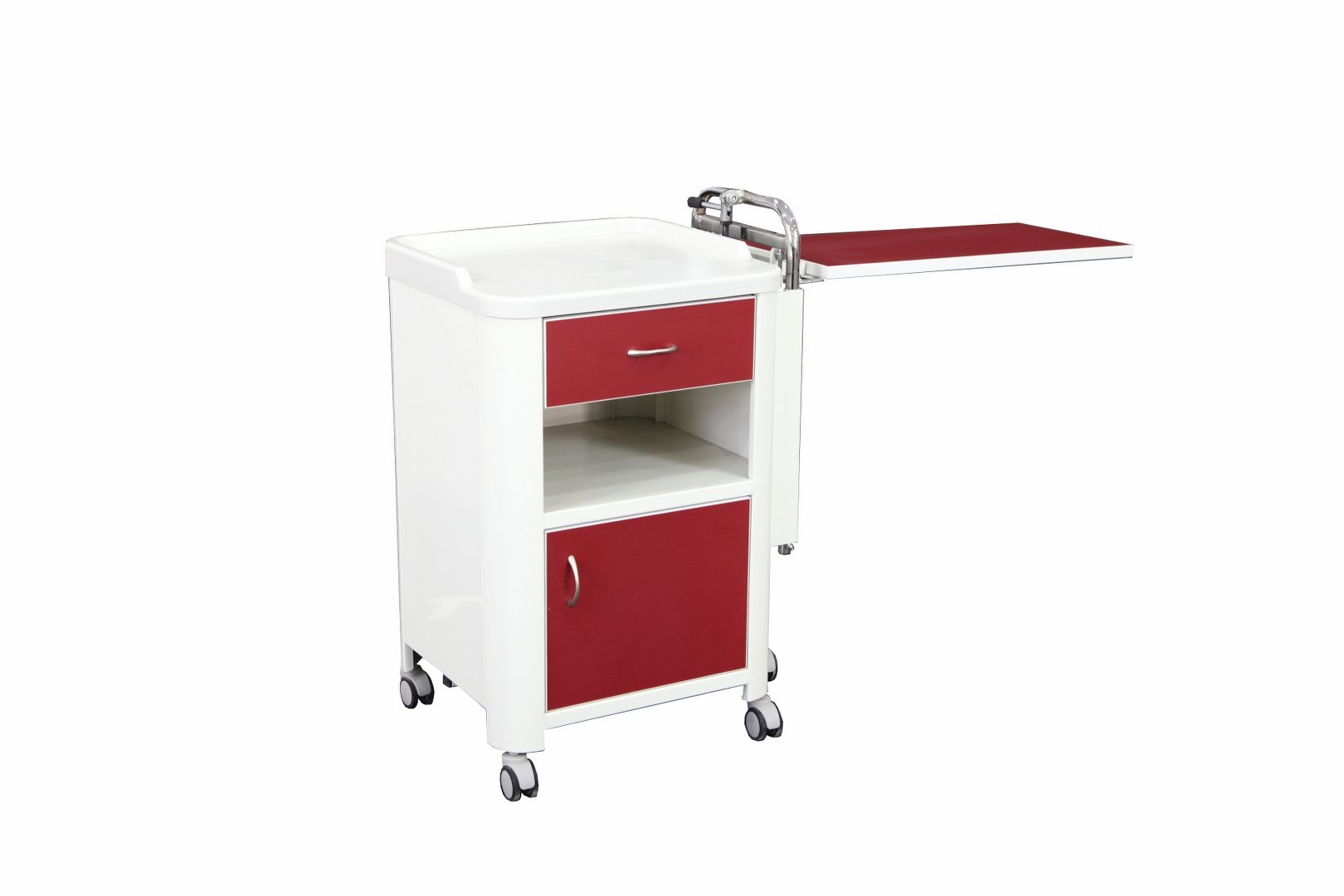 YTK-10 BEDSIDE CABINET WITH OVERBED TABLE Detail 1